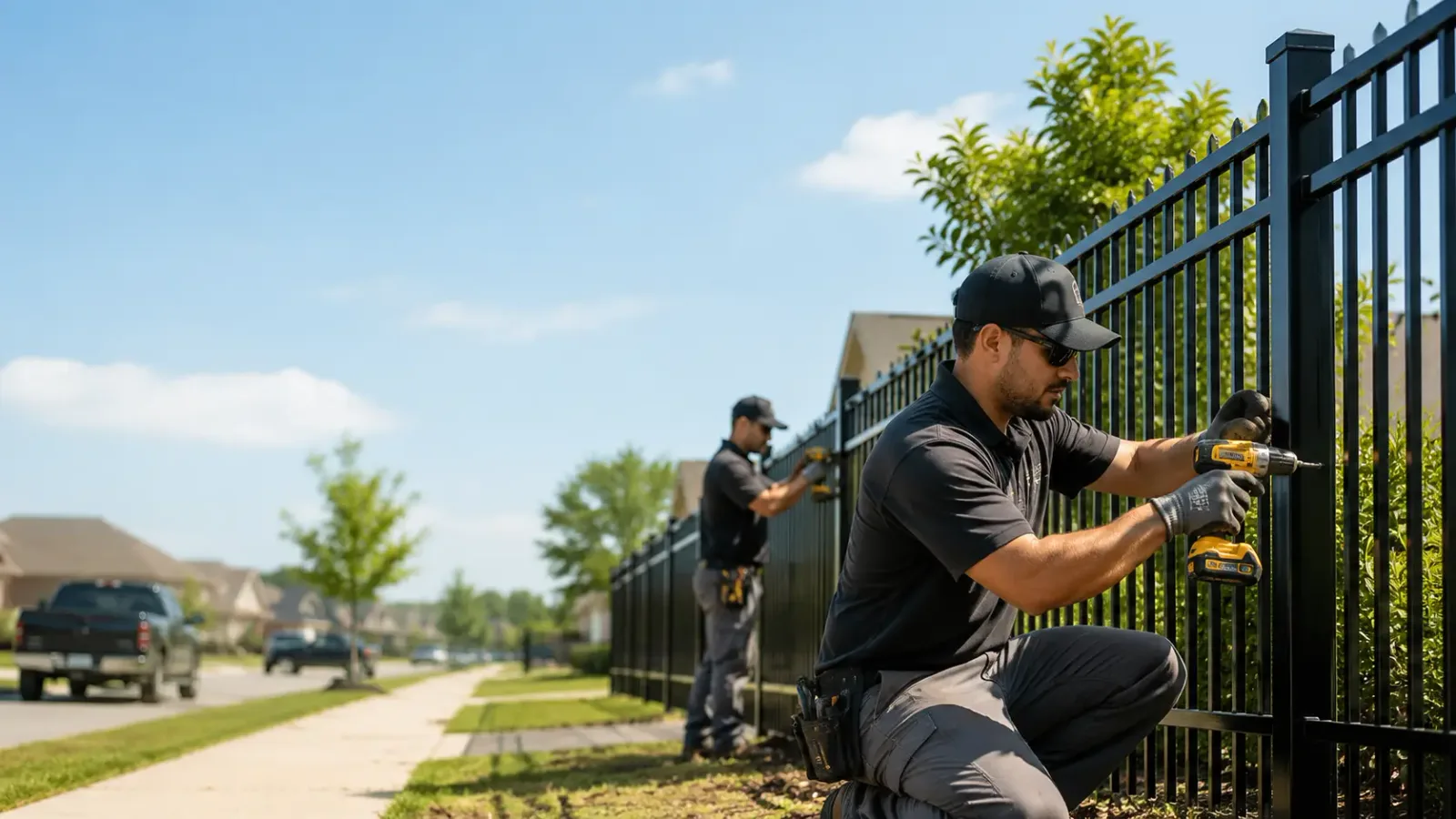 Metal Fence Installation in Pennock, MN